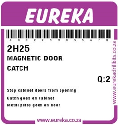 2H25 - Door Catch -2H25_label_T